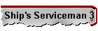 Ship's Serviceman 3